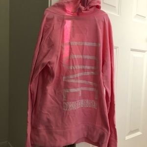 Victoria secrete zip up hoodie